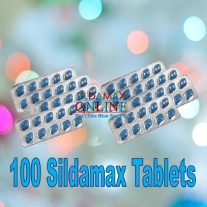 100 Sildamax Tablets